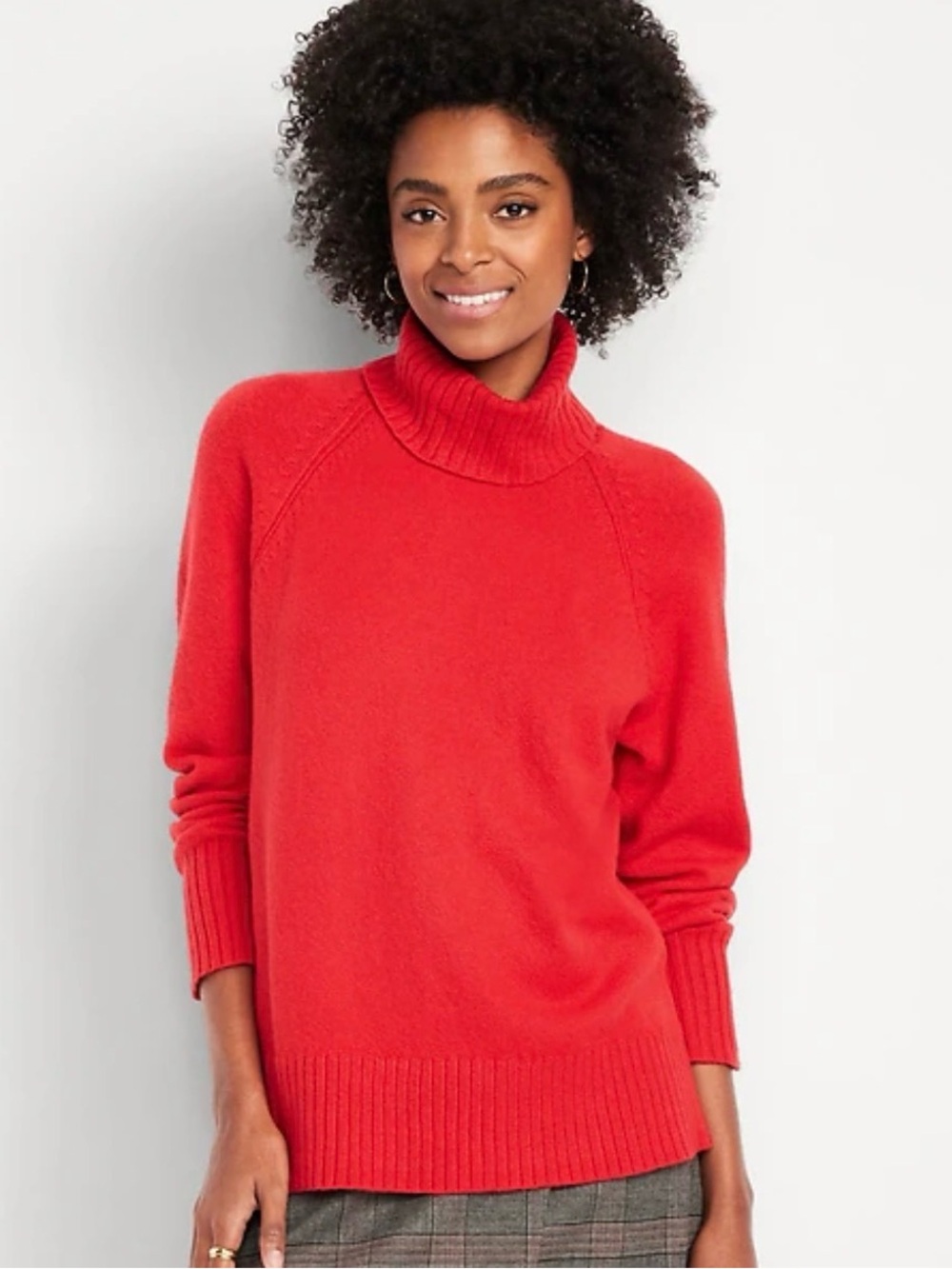 NWT Old Navy Red Turtleneck Sweater